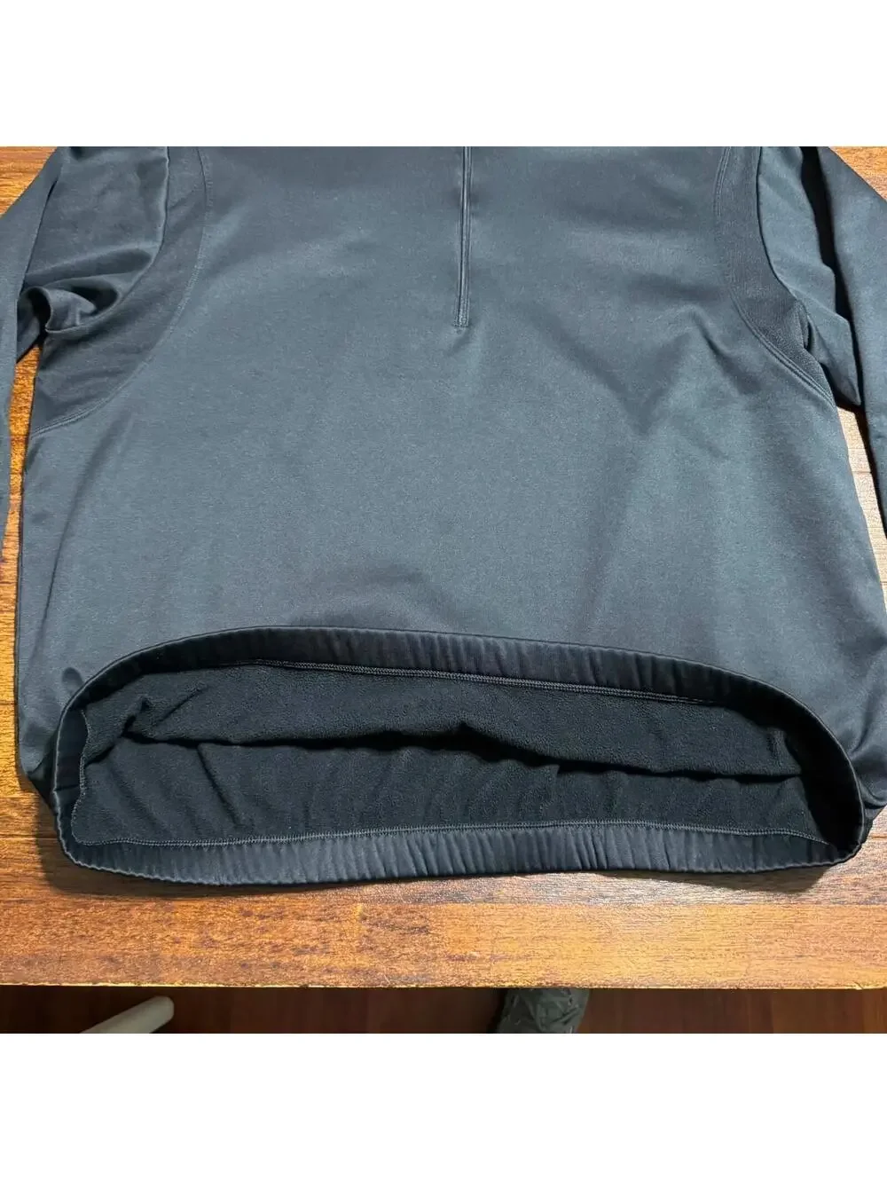 Nike Mens Therma Fit 1/4 zip Pullover Sweatshirt XL Black Fleece Golf Athletic